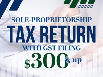 Sole-Proprietorship Tax Return with GST Filing